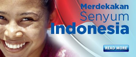 Merdekakan Senyum Indonesia