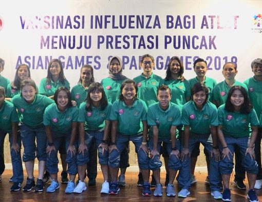 Vaksin Influenza untuk Atlet Indonesia Jelang Asian Games 2018