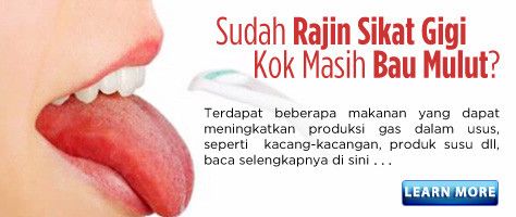Rajin Sikat Gigi Tetap Bau Mulut?