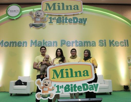 Milna Gelar Kampanye First Bite untuk Anak