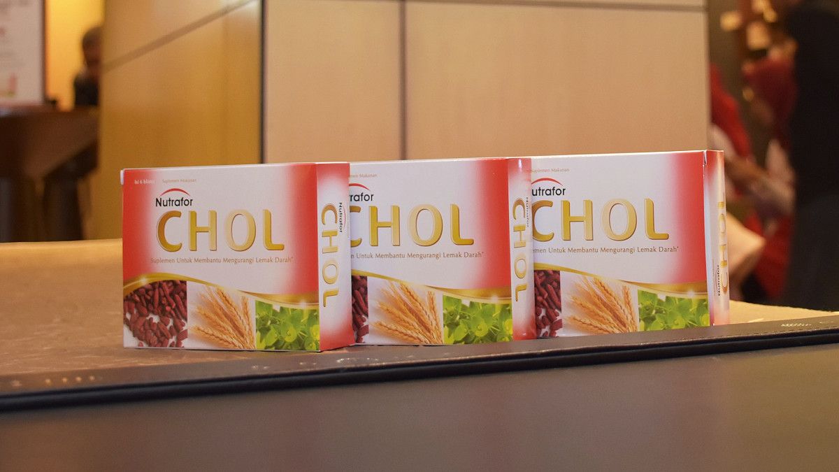 Nutrafor CHOL, Suplemen Herbal untuk Menurunkan Kolesterol
