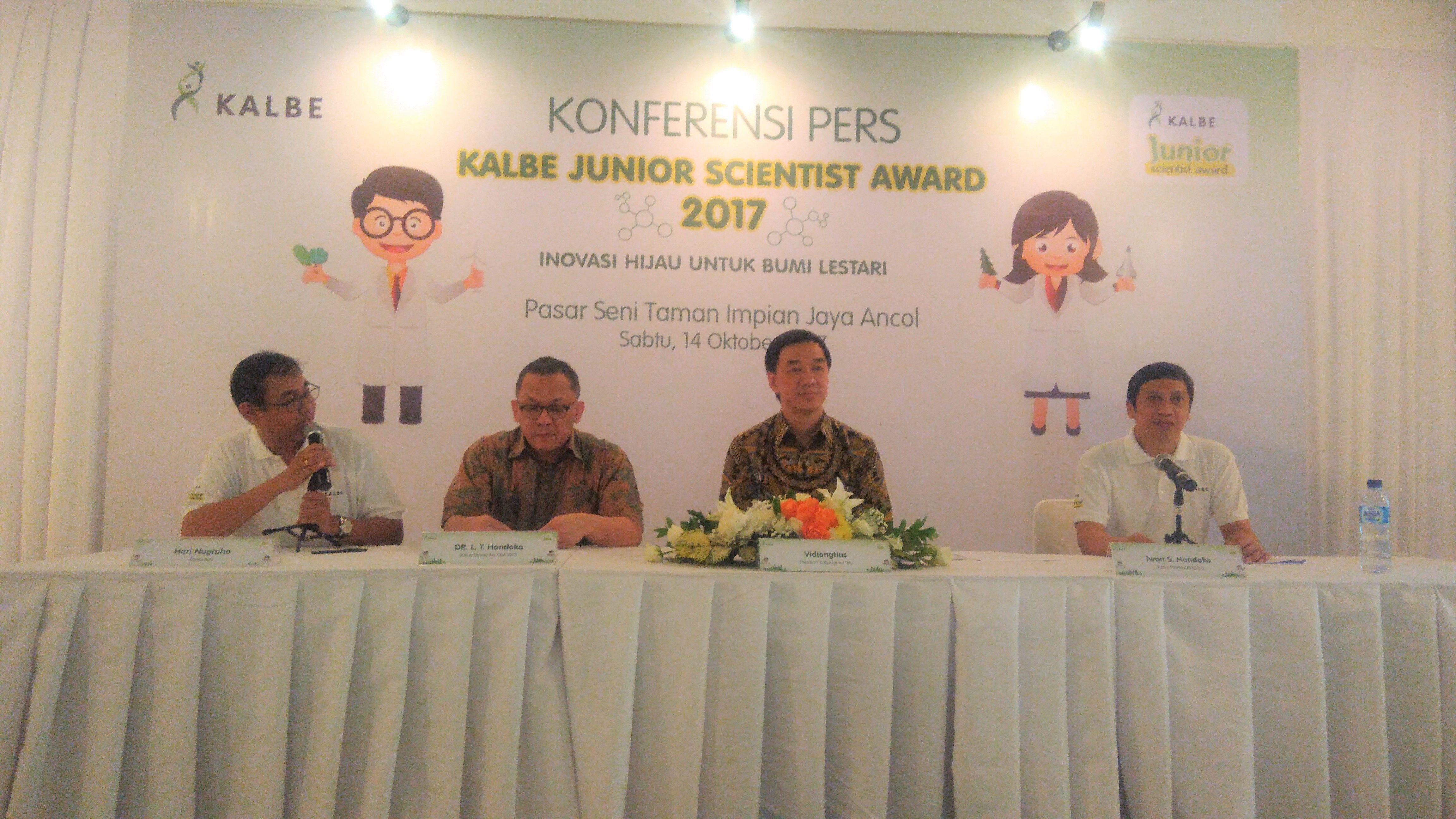 Kalbe Junior Scientist Award 2017 Tumbuhkan Minat Sains Siswa