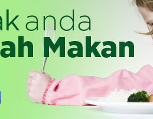 Anak Anda Susah Makan?