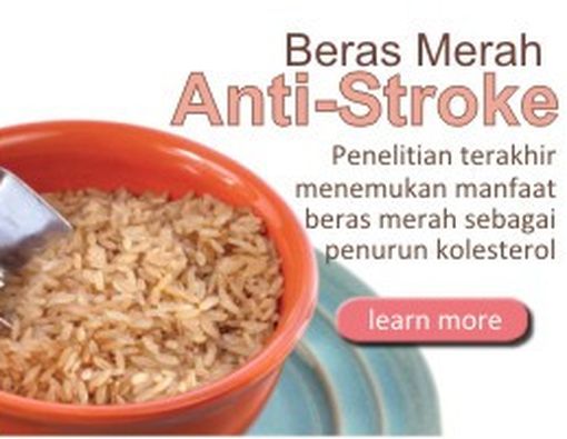 Beras Merah dan Anti-Stroke
