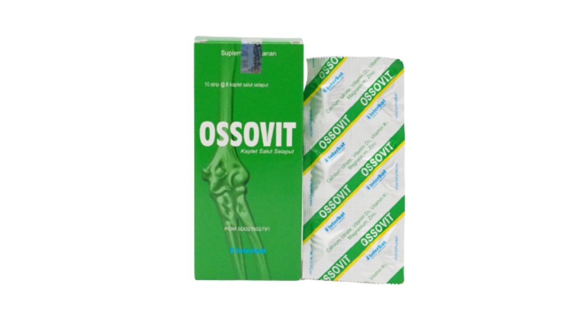 Ossovit - Manfaat, Dosis, dan Efek Samping - KlikDokter