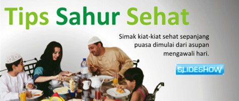 Tips Sahur yang Sehat