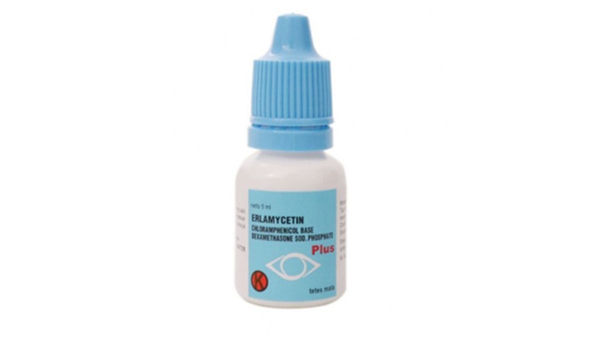 Erlamycetin Plus Eye Drops 5 ml