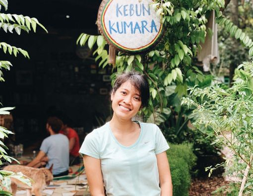 Soraya Cassandra, Terapkan Hidup Sehat dengan Berkebun