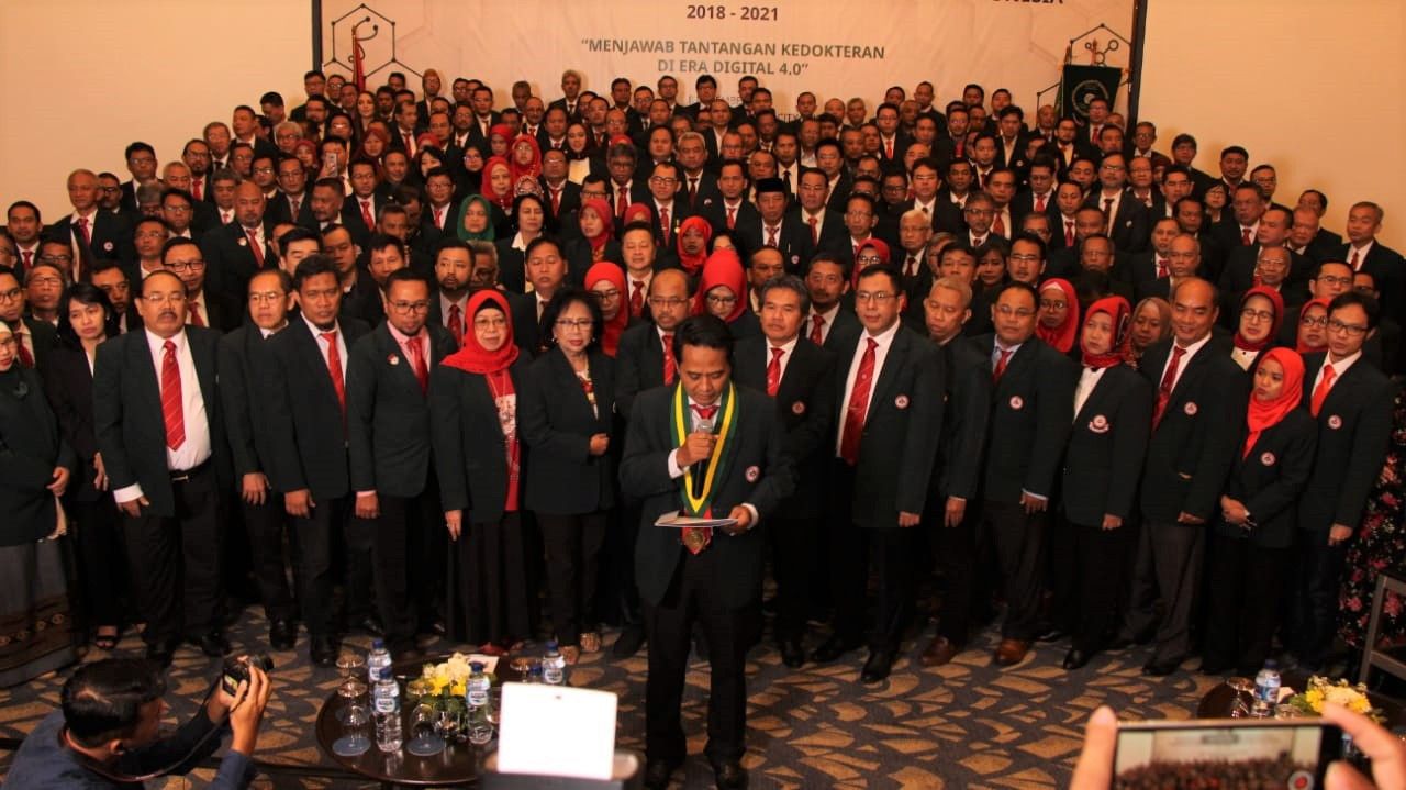 Kepengurusan Baru PB IDI Siap Sambut Tantangan Era Digital 4.0