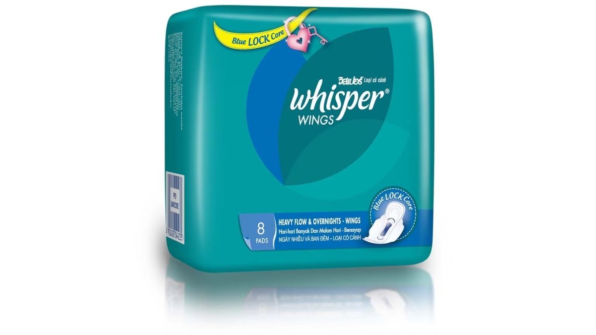 Whisper Heavy Flow & Overnight Wings