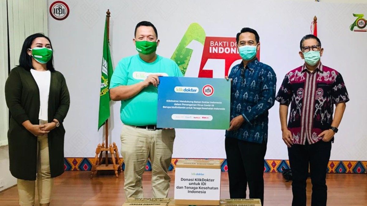 Bersama IDI, KlikDokter Dukung Penuh Penanganan COVID-19 di Indonesia