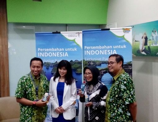 Mengenal Indahnya Indonesia lewat Kemasan Air Kelapa