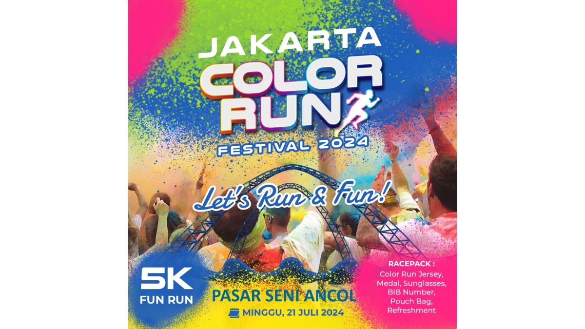 jakarta color run