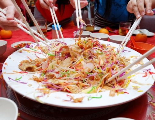 Manfaat Sehat Salad Yu Sheng, Makanan Khas Imlek