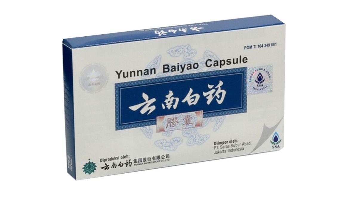 9. Kapsul Yunnan Baiyao