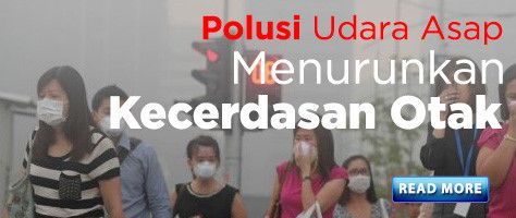 Polusi Udara Turunkan Kecerdasan Otak