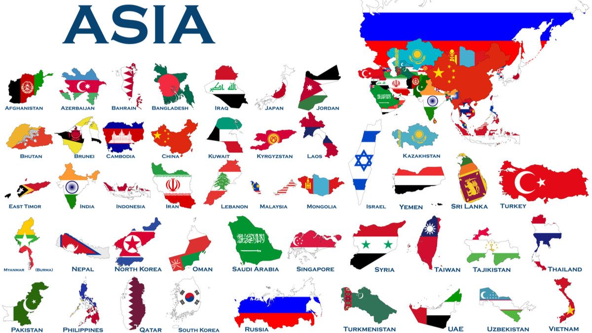 Negara Asia (Foto: Shutterstock)