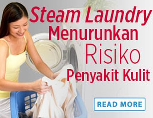Steam Laundry Menurunkan Risiko Penyakit Kulit
