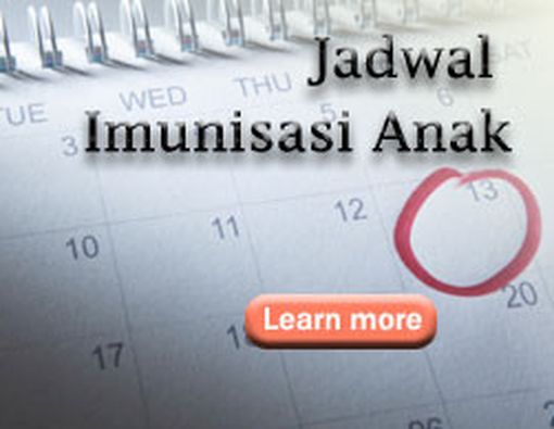 Jadwal Imunisasi Anak