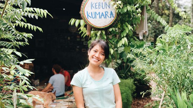 Soraya Cassandra, Terapkan Hidup Sehat dengan Berkebun