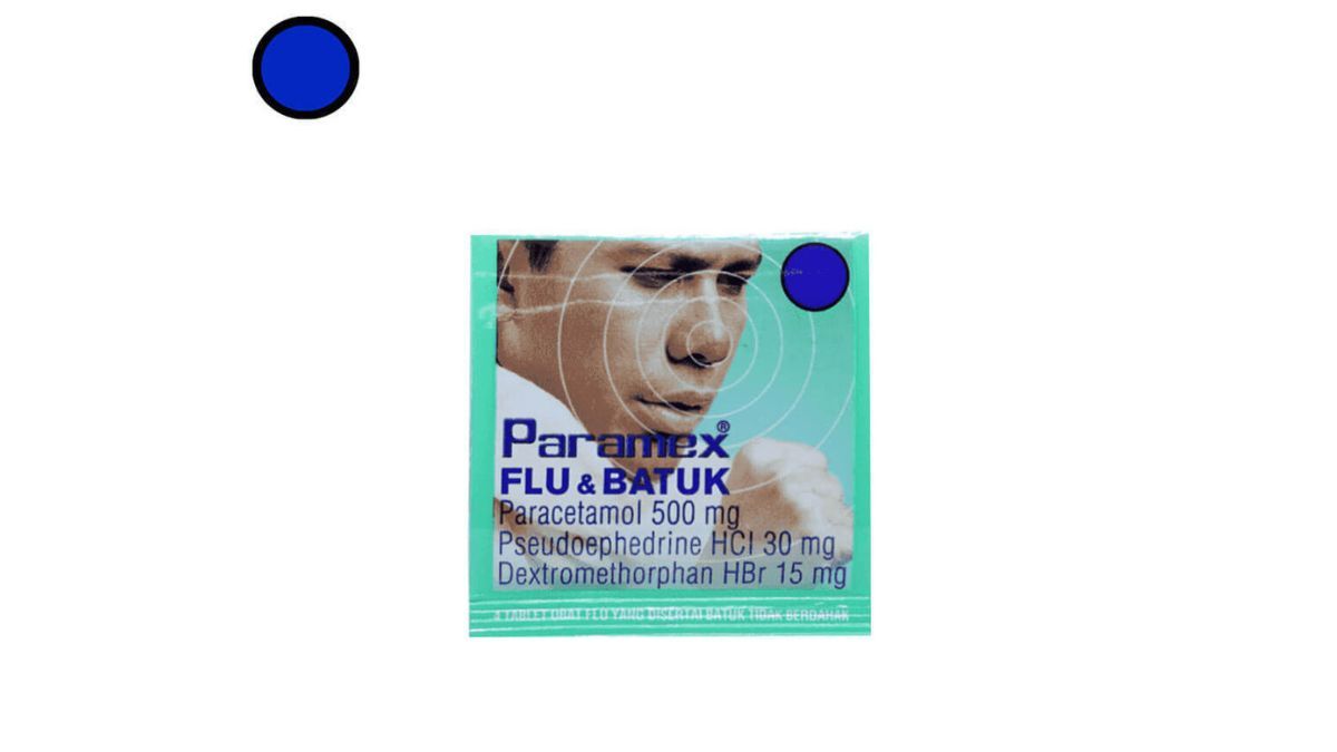 Paramex Flu & Batuk 25 Stp 4 tab/Strip