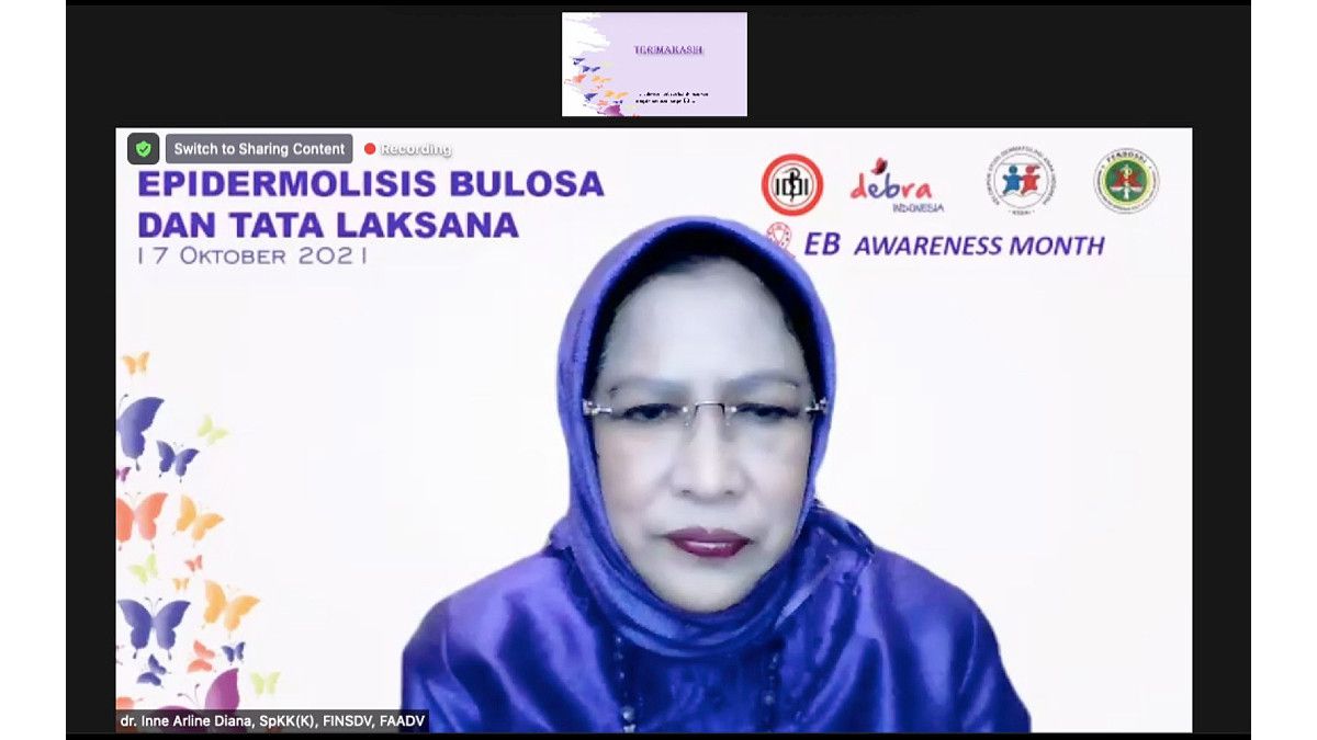 Perdoski Peringati Epidermolysis Bulosa Awareness Month