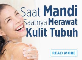 Saat Mandi, Saatnya Merawat Kulit Tubuh