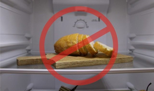 Jangan Taruh Roti di Dalam Kulkas!