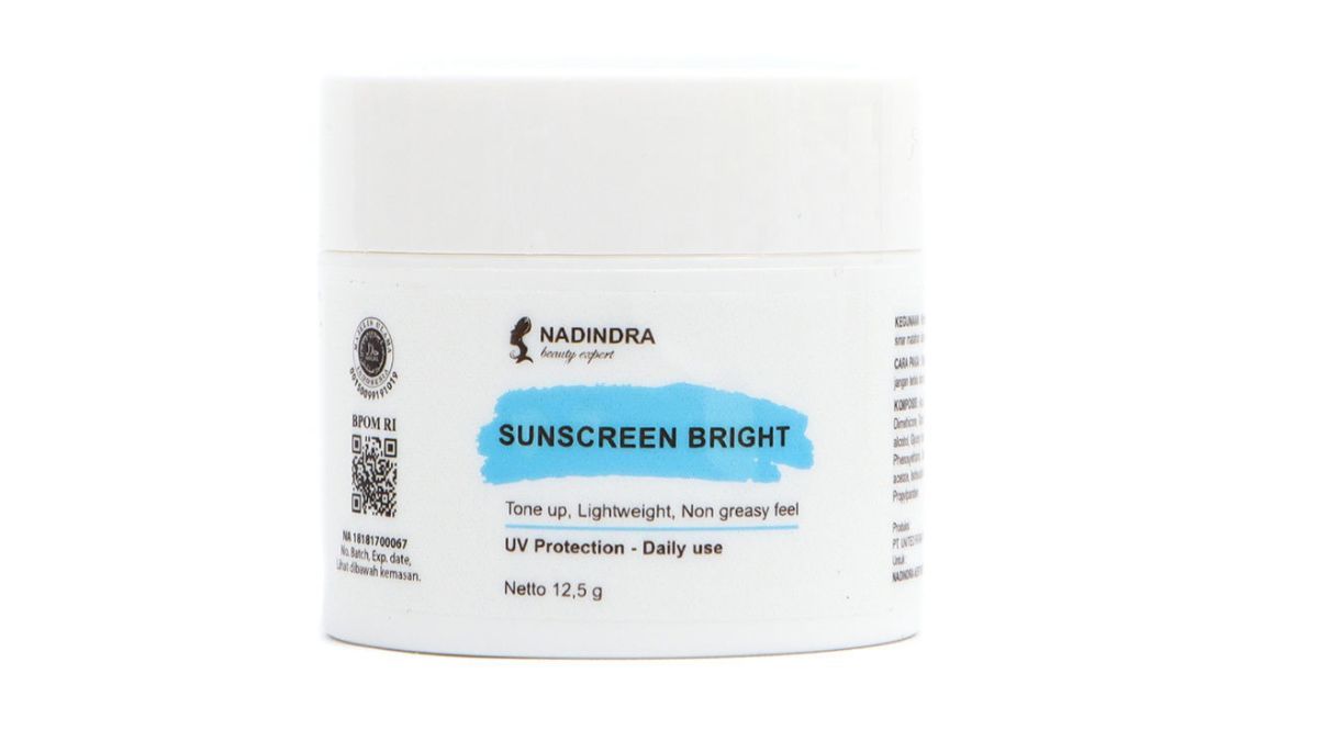 Nadindra Beauty Expert Sunscreen Bright