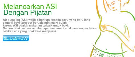 Melancarkan ASI Dengan Pijatan