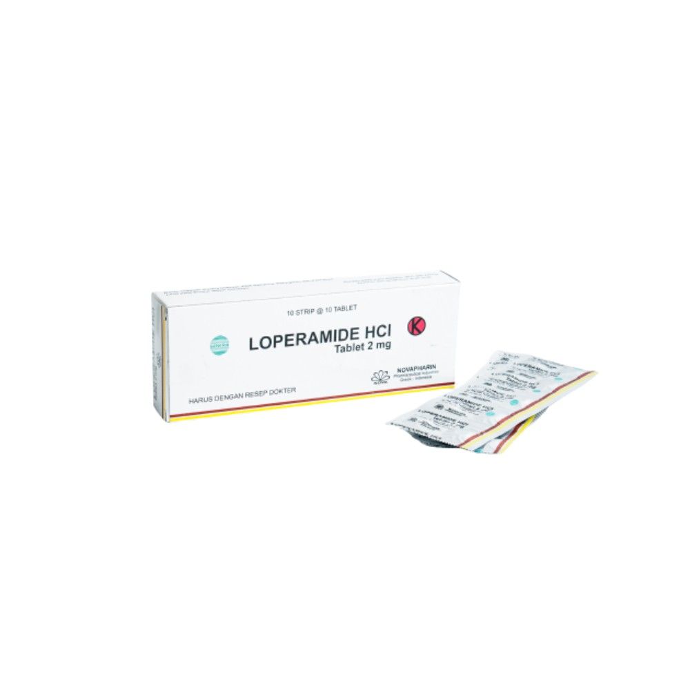 Loperamide HCL 2 mg Tablet