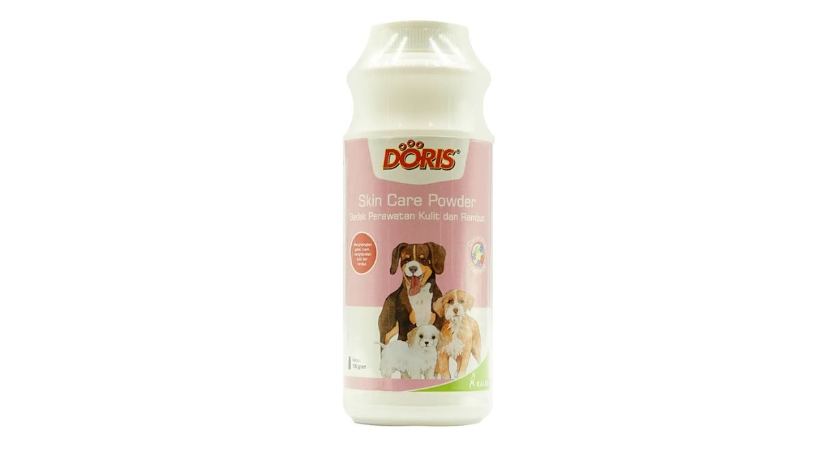 1. Doris Skin Care 100 gr - Bedak Anjing