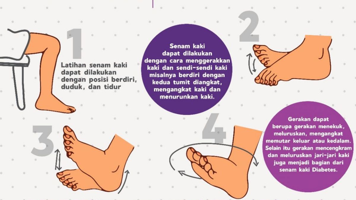 Cara Melakukan Senam Kaki untuk Penderita Diabetes