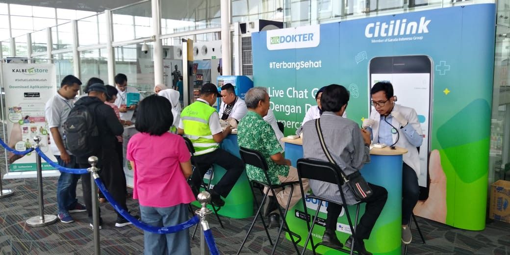 Citilink dan KlikDokter Gratiskan Cek Kesehatan Penumpang