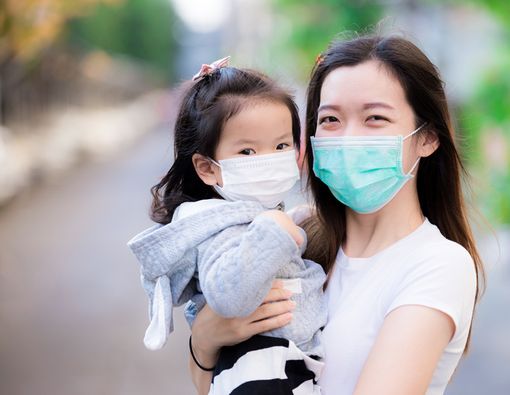 Anak Aman dari Gangguan Pernapasan Saat Normal Baru, Ini Tipsnya