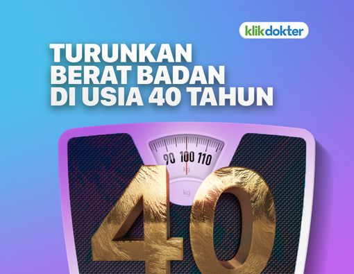Kiat Menurunkan Berat Badan di Usia 40-an