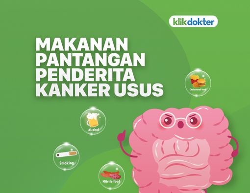 Ini Makanan yang Harus Dihindari Penderita Kanker Usus