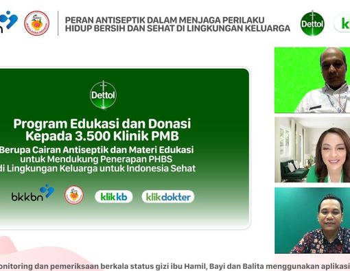 Kolaborasi KlikDokter, KlikKB, Dettol, dan BKKBN Dukung Perilaku Hidup Bersih Sehat Indonesia