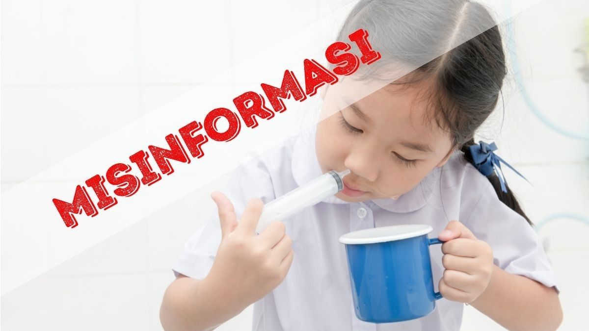 Medfact: Cuci Hidung Pakai NaCl Kurangi Risiko COVID-19?