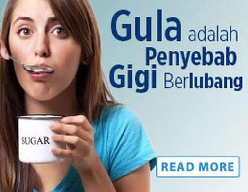 Gula Adalah Penyebab Gigi Berlubang