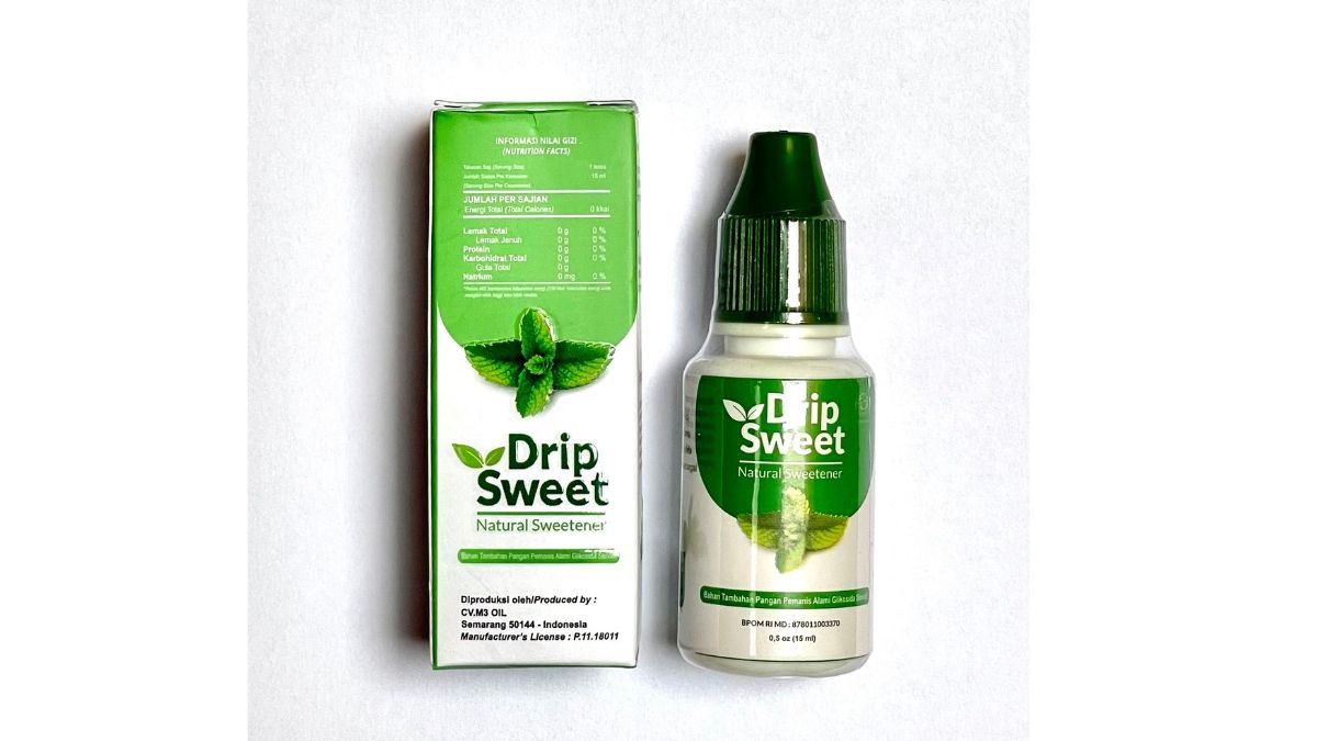 M3 Oil Drip Sweet Stevia Cair