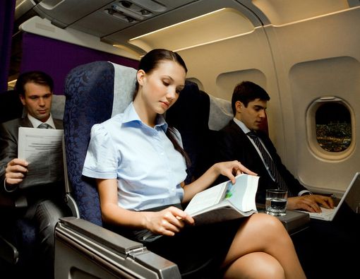 Posisi Duduk di Pesawat Tentukan Karakter Anda