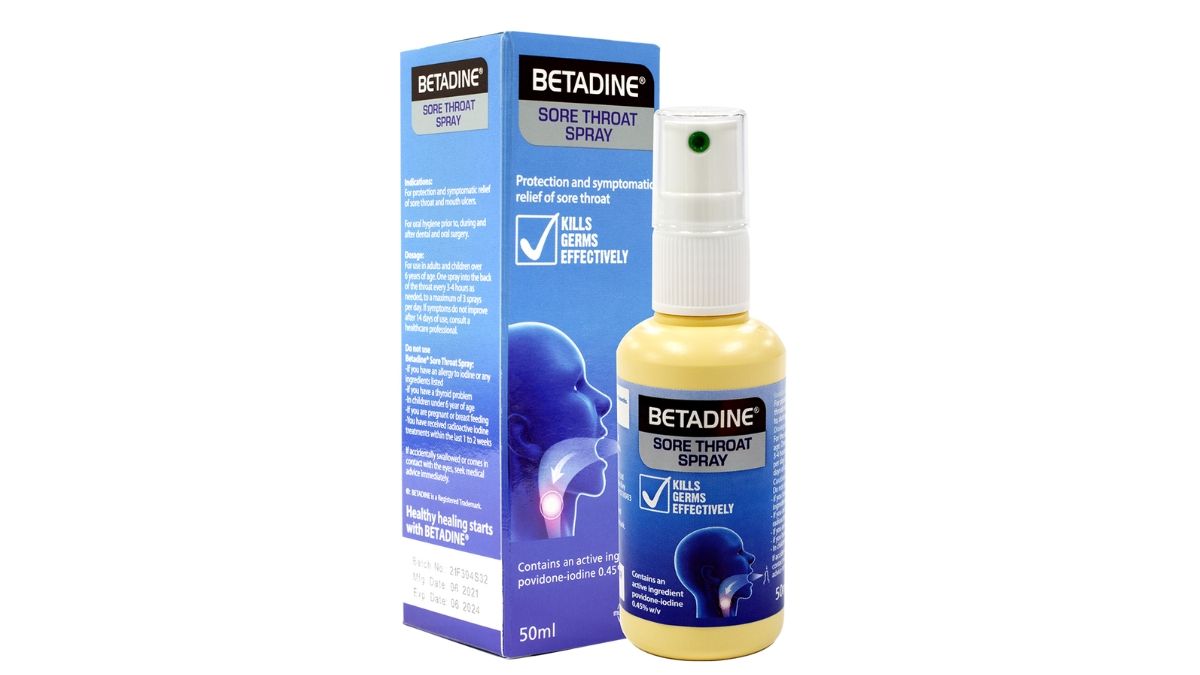  Betadine Throat Spray