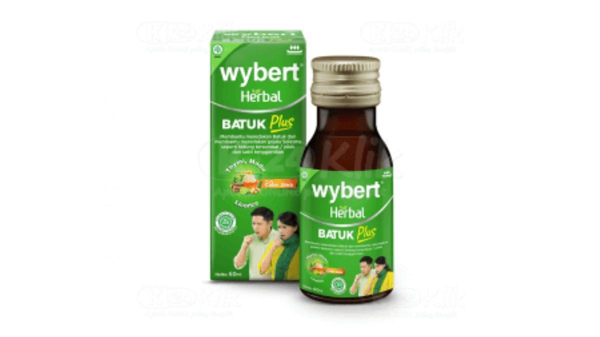 Wybert Herbal Batuk Plus 60 ml