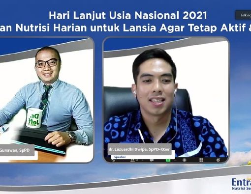 Jaga Kesehatan Lansia, Cukupi Kebutuhan Nutrisi dan Hidup Aktif