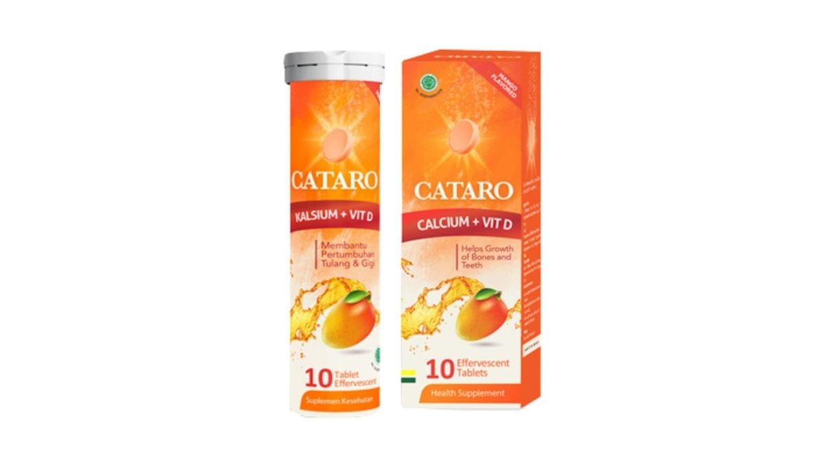 9. Cataro Effervescent 10 Tablet
