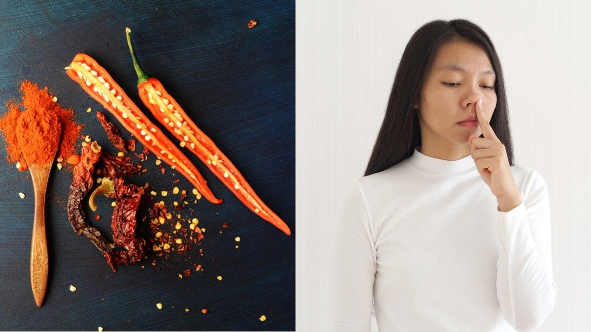 Makan Pedas Bisa Mengatasi Gejala Anosmia, Benarkah?