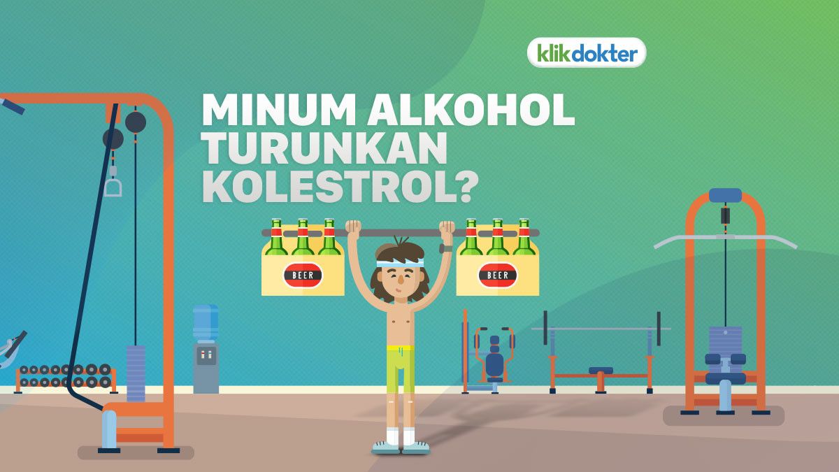 Minum Alkohol Bisa Turunkan Kolesterol Tinggi?