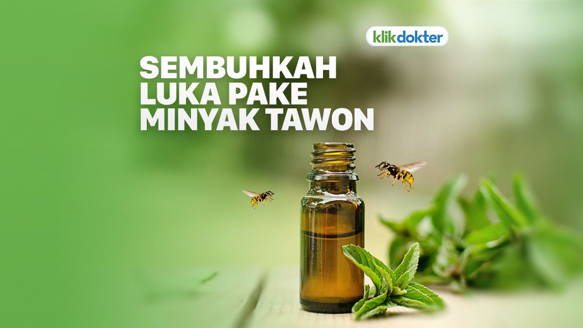 Pakai Minyak Tawon untuk Luka, Ini Caranya