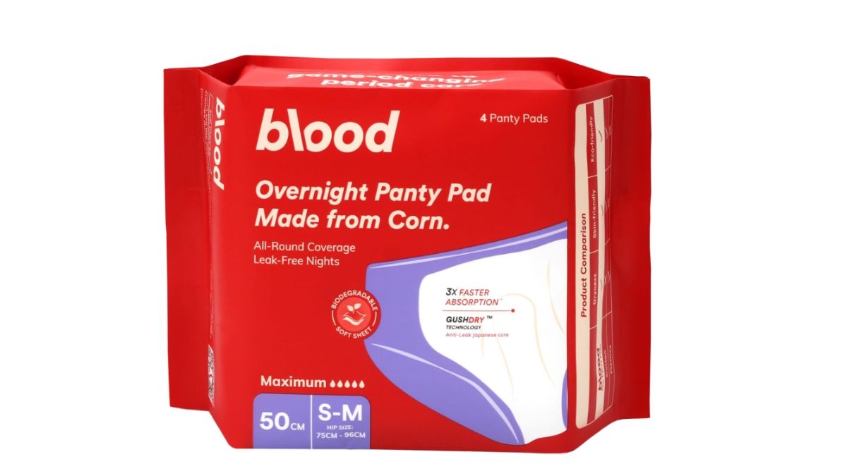 Blood 50cm Corn Panty Pad Size